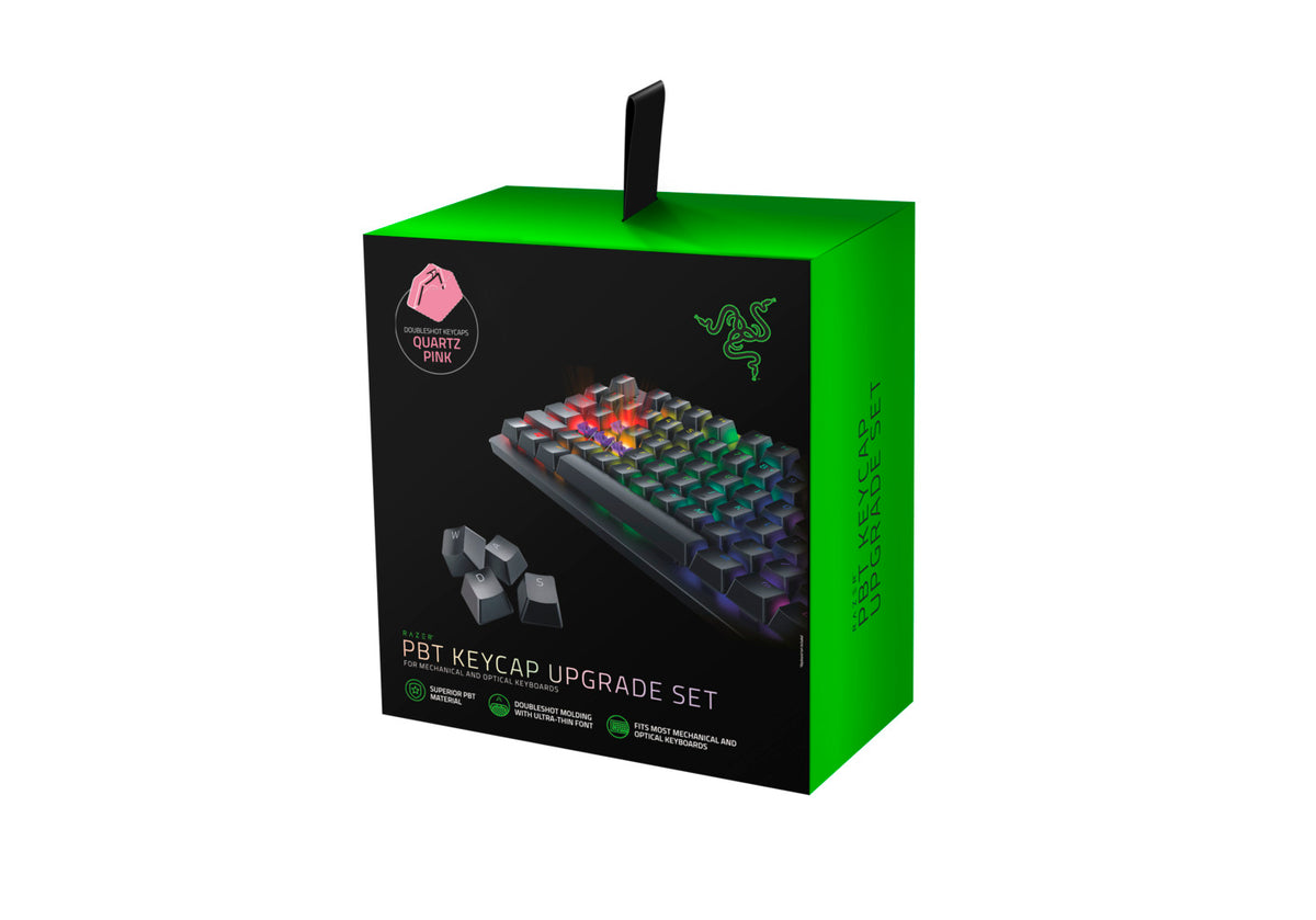 Komplet tipk Razer PBT Keycap Upgrade Set Quartz