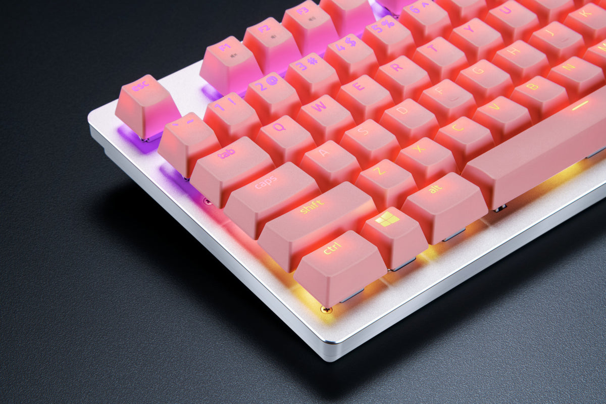 Komplet tipk Razer PBT Keycap Upgrade Set Quartz