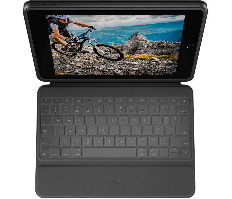 Ovitek s tipkovnico Logitech RUGGED FOLIO, za iPad 10.2" (7., 8., 9. gen.), SLO g.