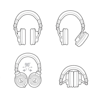 Slušalke Audio-Technica ATH-M50X