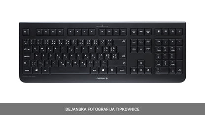 Tipkovnica in miška Cherry DW 3000 Wireless, črna, USB, SLO g.