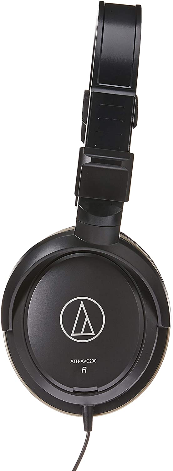 Slušalke Audio-Technica ATH-AVC200, črne