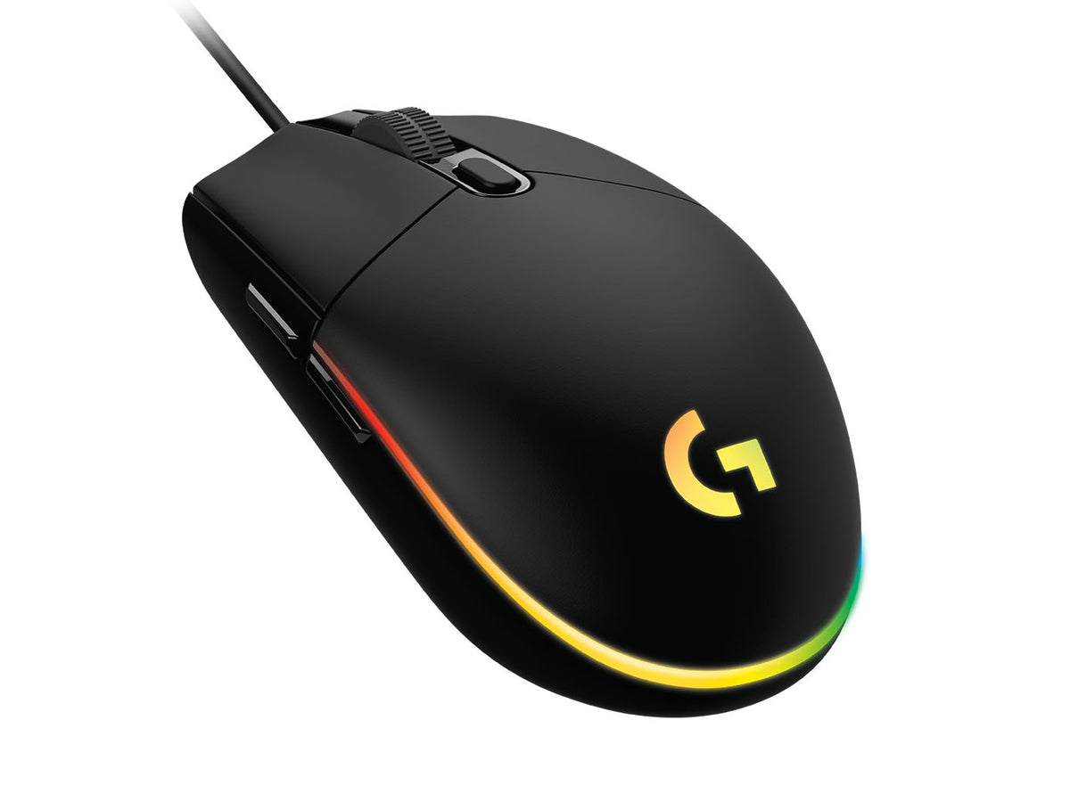 Miška Logitech G102 LIGHTSYNC, črna