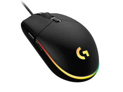 Miška Logitech G102 LIGHTSYNC, črna