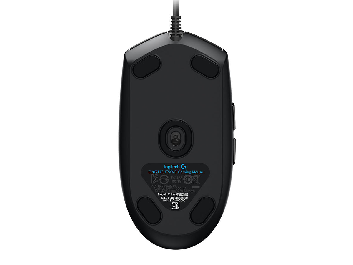 Miška Logitech G102 LIGHTSYNC, črna