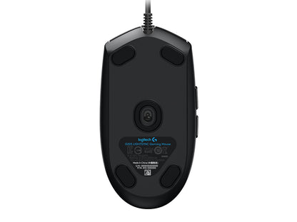 Miška Logitech G102 LIGHTSYNC, črna