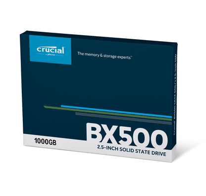 SSD 1TB 2.5" SATA3 3D TLC, 7mm, CRUCIAL BX500 (CT1000BX500SSD1)