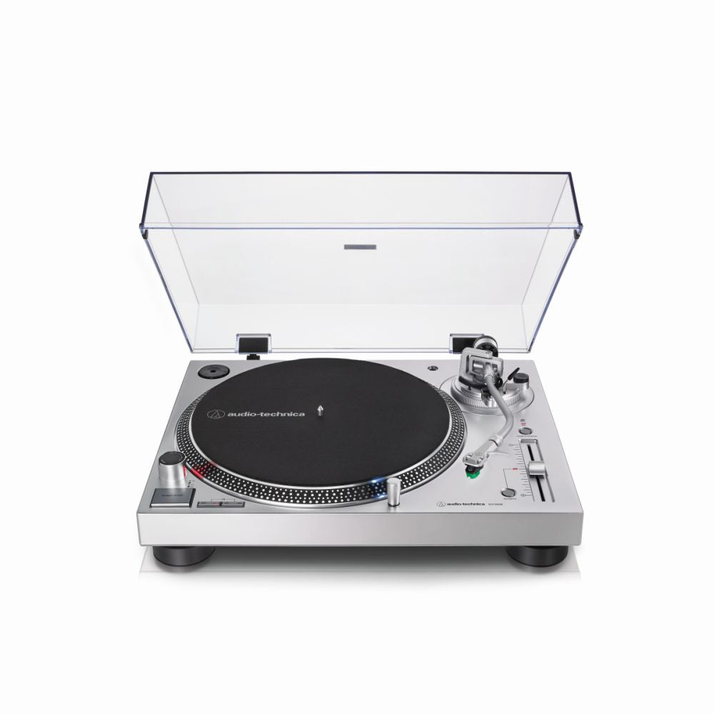 Gramofon Audio-Technica AT-LP120XUSB, srebrn