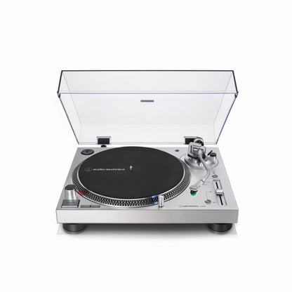 Gramofon Audio-Technica AT-LP120XUSB, srebrn