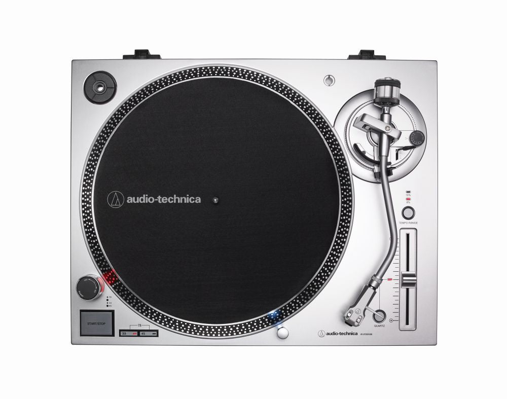 Gramofon Audio-Technica AT-LP120XUSB, srebrn