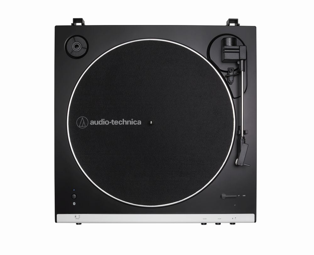 Gramofon Audio-Technica AT-LP60XBTWH, Bluetooth, črno-bel