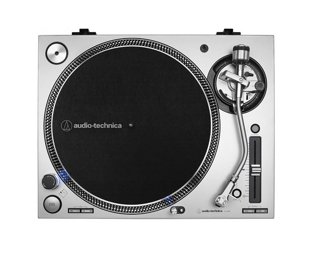 Gramofon Audio-Technica AT-LP140XP, srebrn