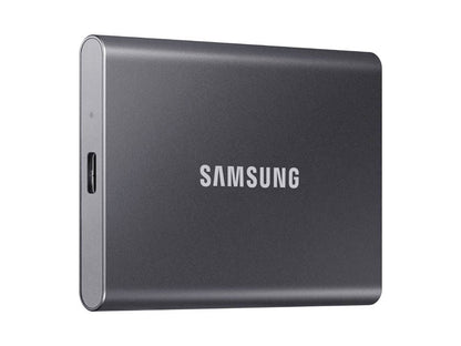 Zunanji SSD 1TB Type-C USB 3.2 Gen2 V-NAND UASP, Samsung T7, siv (MU-PC1T0T/WW)