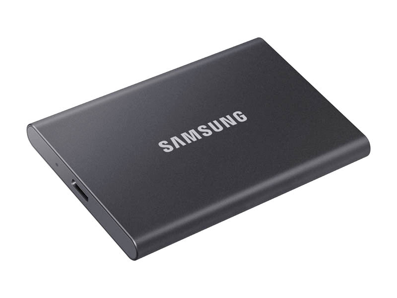 Zunanji SSD 1TB Type-C USB 3.2 Gen2 V-NAND UASP, Samsung T7, siv (MU-PC1T0T/WW)