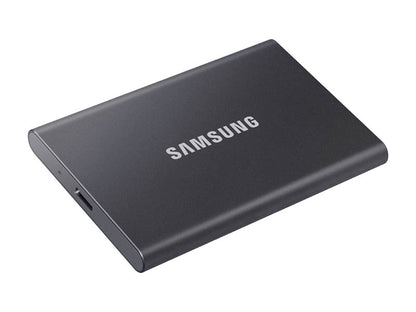Zunanji SSD 1TB Type-C USB 3.2 Gen2 V-NAND UASP, Samsung T7, siv (MU-PC1T0T/WW)