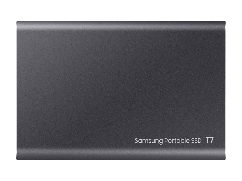 Zunanji SSD 1TB Type-C USB 3.2 Gen2 V-NAND UASP, Samsung T7, siv (MU-PC1T0T/WW)