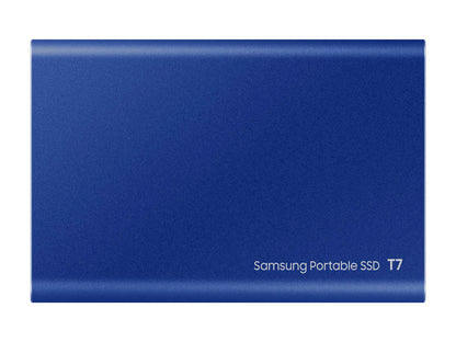 Zunanji SSD 1TB Type-C USB 3.2 Gen2 V-NAND UASP, Samsung T7, moder (MU-PC1T0H/WW)