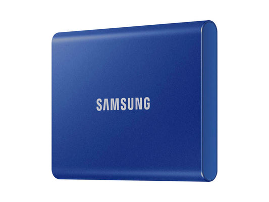 Zunanji SSD 1TB Type-C USB 3.2 Gen2 V-NAND UASP, Samsung T7, moder (MU-PC1T0H/WW)