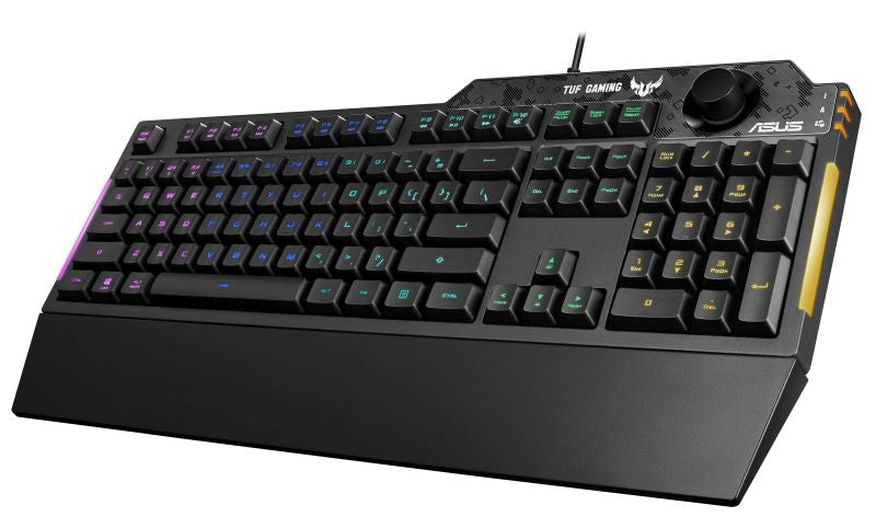 Tipkovnica ASUS TUF Gaming K1, RGB, USB, UK SLO g.