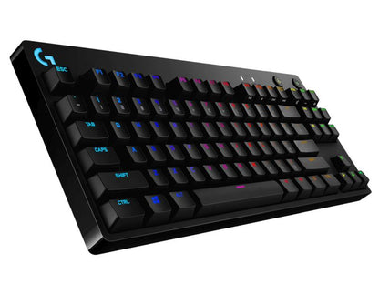 Tipkovnica Logitech G PRO, GX Blue Clicky, USB, SLO g.