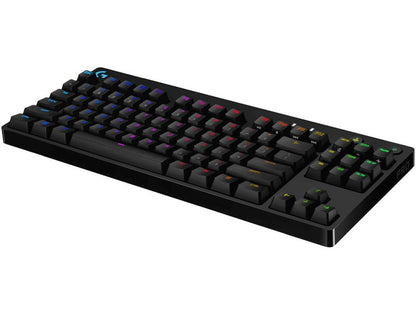 Tipkovnica Logitech G PRO, GX Blue Clicky, USB, SLO g.