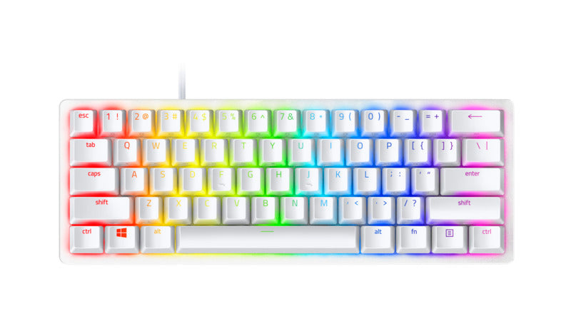 Tipkovnica Razer Huntsman Mini Mercury, Clicky Optical Switch, US SLO g.