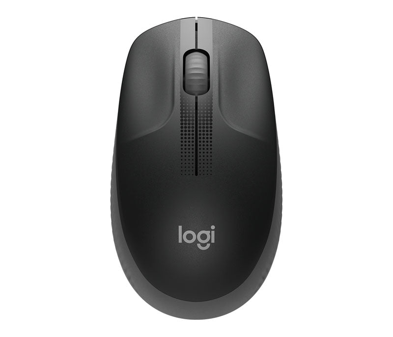 Miška Logitech M190 Wireless, ogljena barva