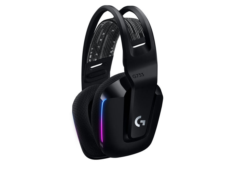 Slušalke Logitech G733 LIGHTSPEED, črne