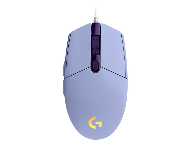 Miška Logitech G102 LIGHTSYNC, vijolična