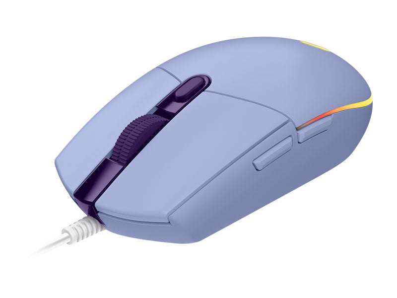 Miška Logitech G102 LIGHTSYNC, vijolična
