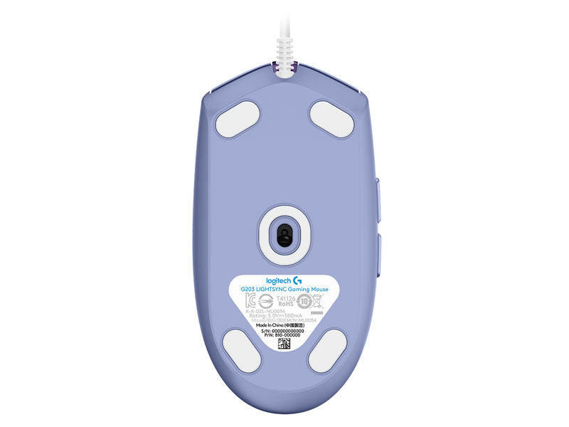 Miška Logitech G102 LIGHTSYNC, vijolična