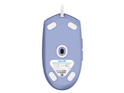 Miška Logitech G102 LIGHTSYNC, vijolična