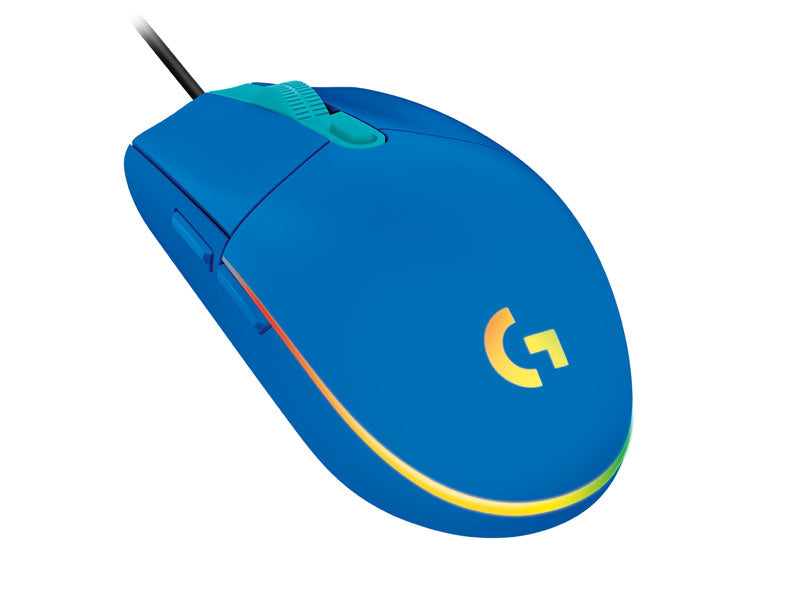 Miška Logitech G102 LIGHTSYNC, modra