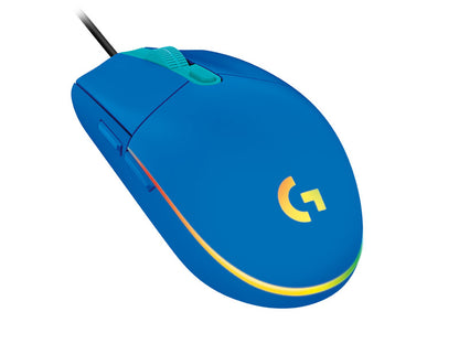 Miška Logitech G102 LIGHTSYNC, modra
