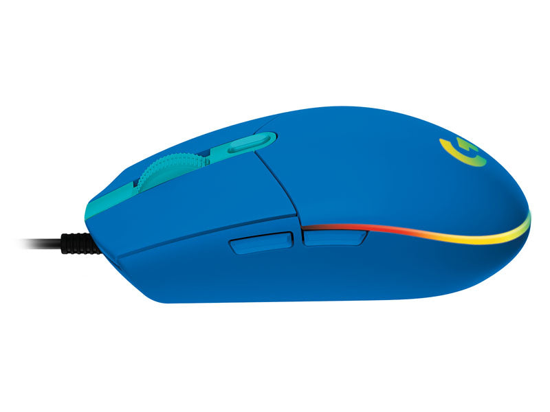 Miška Logitech G102 LIGHTSYNC, modra
