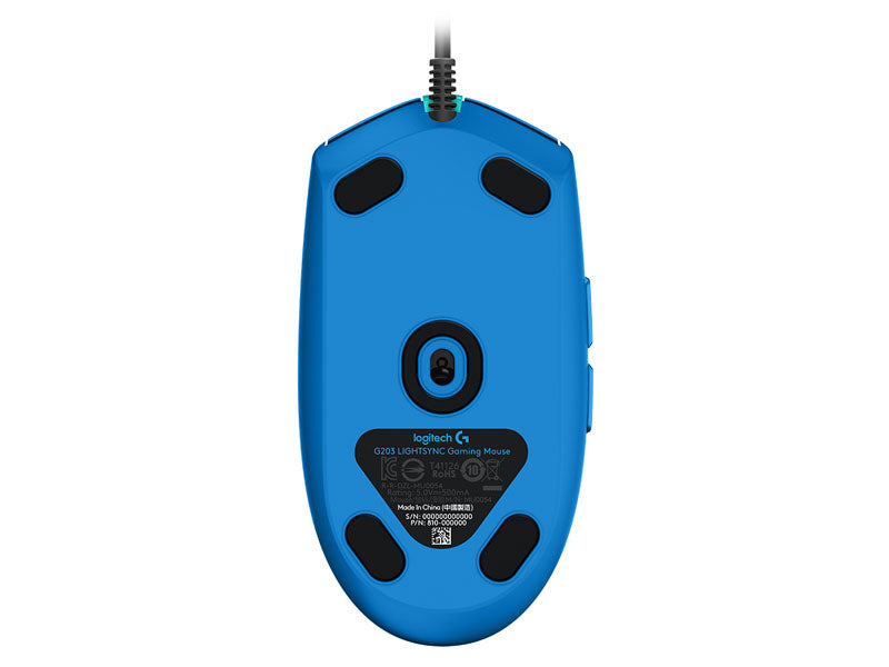 Miška Logitech G102 LIGHTSYNC, modra