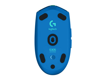 Miška Logitech G305 LIGHTSPEED Wireless Gaming, modra