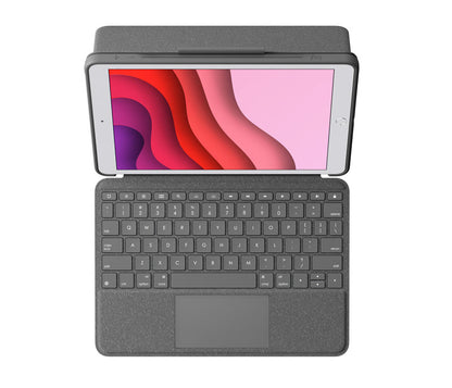 Ovitek s tipkovnico Logitech COMBO TOUCH, za iPad 10.2" (7., 8. in 9. gen.), SLO g.