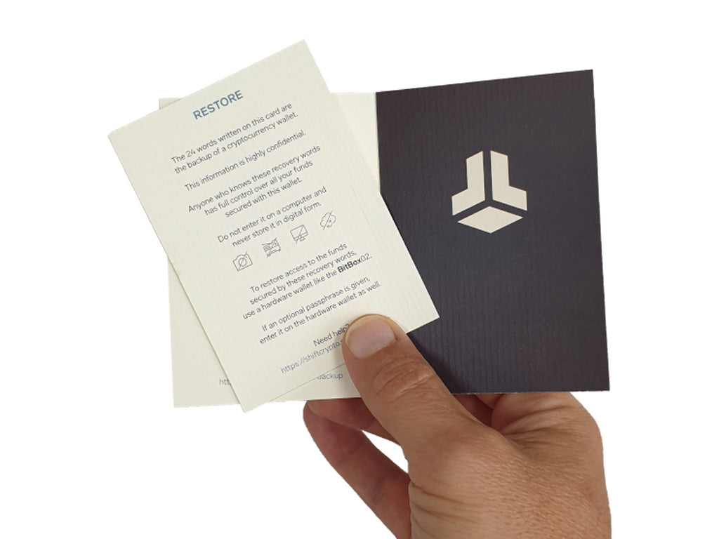 Bitbox Backup card, 3 pack