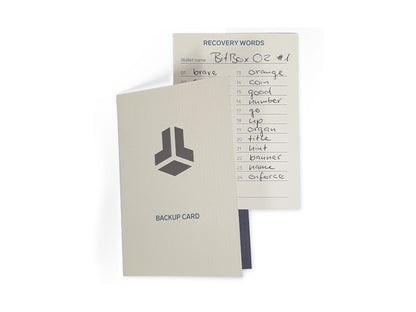 Bitbox Backup card, 3 pack