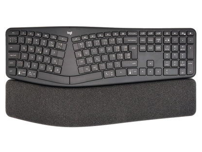 Tipkovnica Logitech ERGO K860, grafitna barva, SLO g.