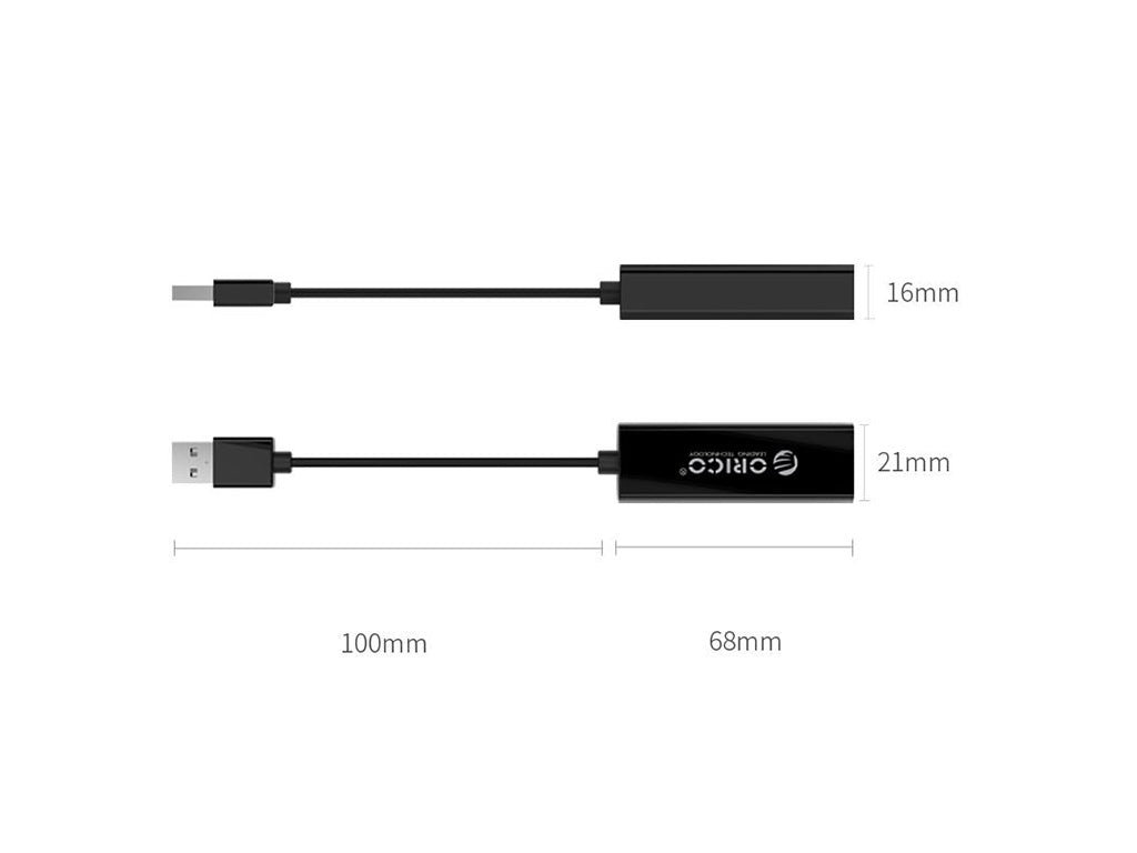 Adapter USB 3.0 v RJ45 Gigabit Ethernet, ORICO UTJ-U3