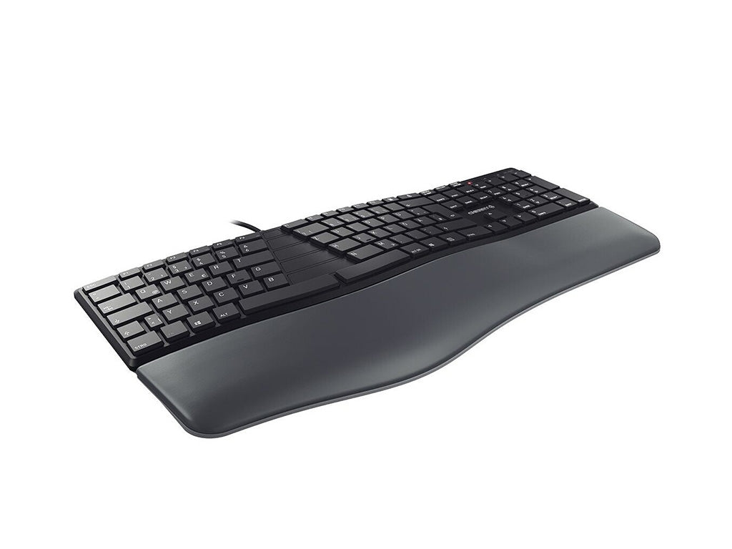 Tipkovnica Cherry KC 4500 ERGO, črna, USB, UK SLO g.