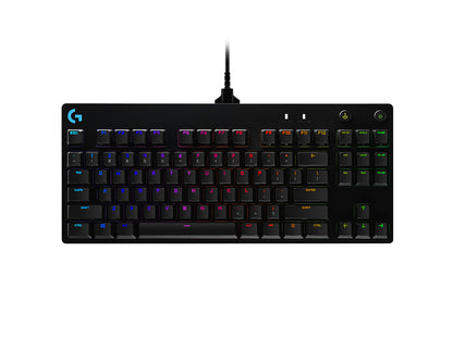 Tipkovnica Logitech G PRO, GX Blue Clicky, USB, SLO g.