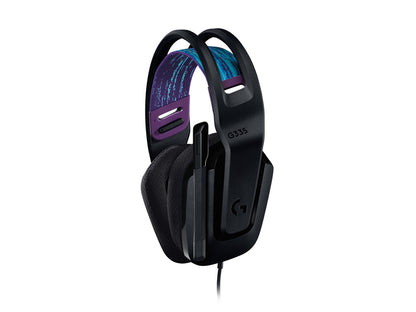 Slušalke Logitech G335 Gaming Wired, črne
