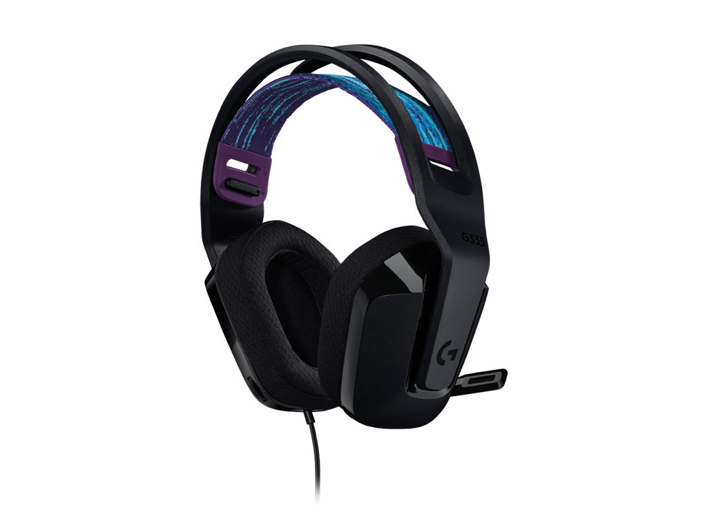 Slušalke Logitech G335 Gaming Wired, črne