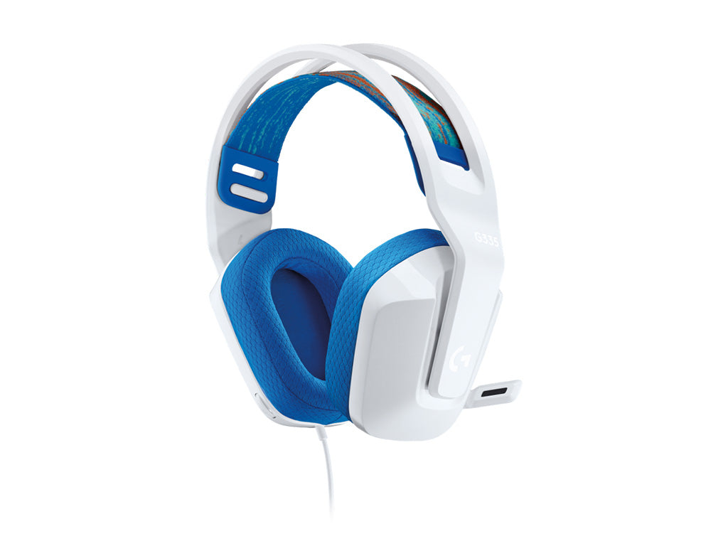 Slušalke Logitech G335 Gaming Wired, bele