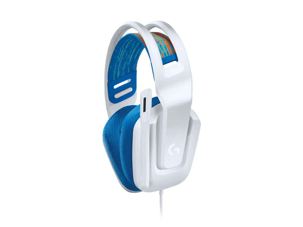 Slušalke Logitech G335 Gaming Wired, bele