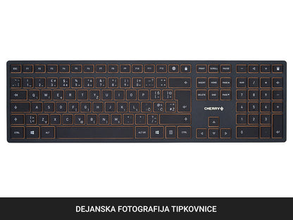 Tipkovnica in miška Cherry DW 9100 SLIM, Bluetooth, črna, USB, UK SLO g.