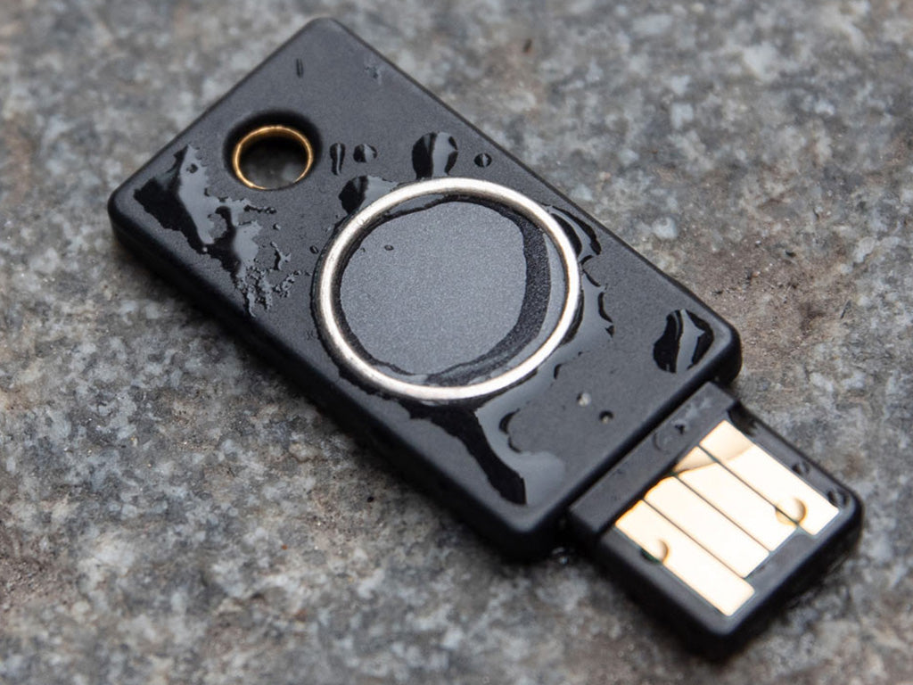 Varnostni ključ Yubico YubiKey Bio, FIDO Edition, USB-A